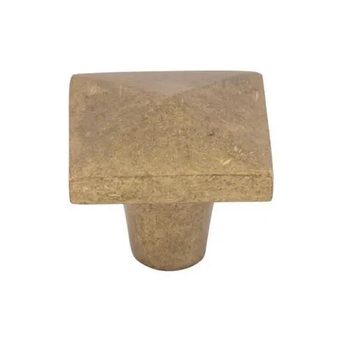 Top Knobs Aspen Square Knob 1 1/2 Inch by Top Knobs