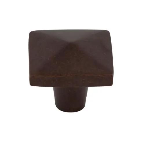 Top Knobs Aspen Square Knob 1 1/2 Inch by Top Knobs
