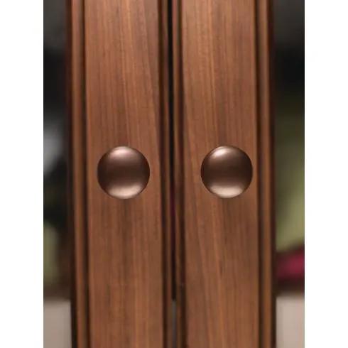 mahogany bronze knob
