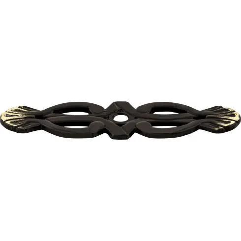 Top Knobs Newton Backplate 3 3/16 Inch by Top Knobs