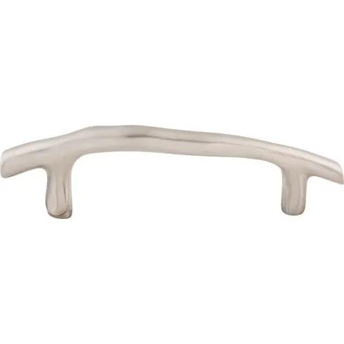 brushed satin nickel twig pull