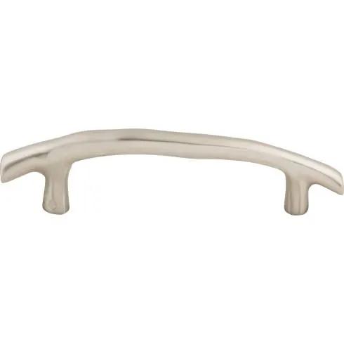 brushed satin nickel twig pull