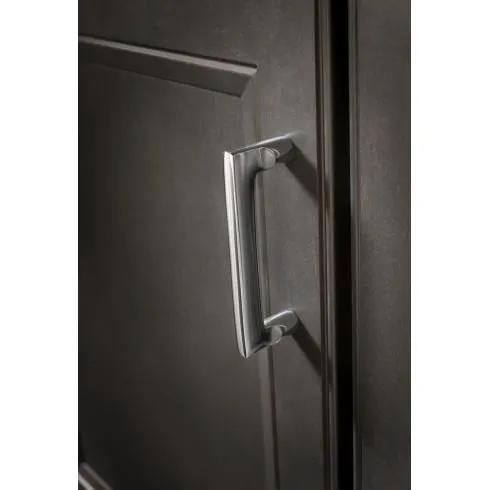 polished nickel pull