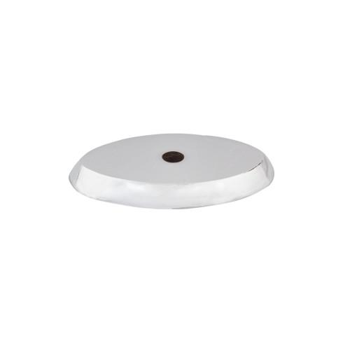 Top Knobs Aspen II Oval Backplate 1 1/2 Inch by Top Knobs