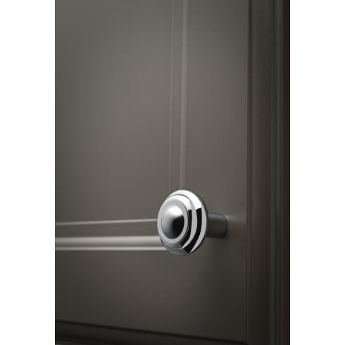 polished nickel knob