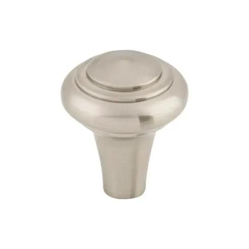 brushed satin nickel knob