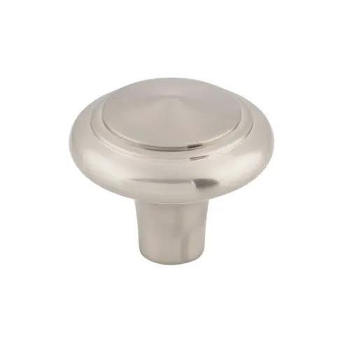 brushed satin nickel knob