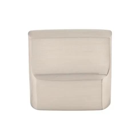 brushed satin nickel knob