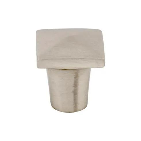 brushed satin nickel knob