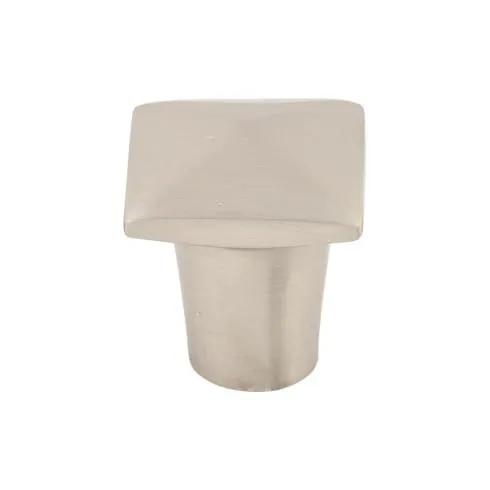 brushed satin nickel knob