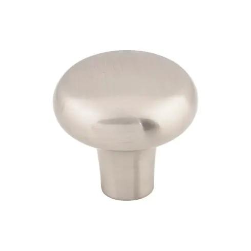 brushed satin nickel knob