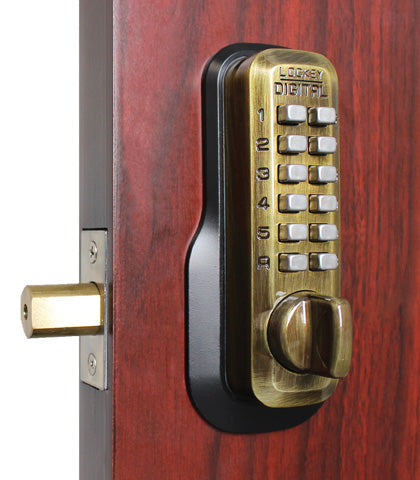 brass deadbolt