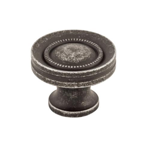 Top Knobs Button Faced Knob 1 1/4 Inch by Top Knobs