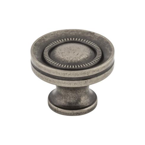 Top Knobs Button Faced Knob 1 1/4 Inch by Top Knobs
