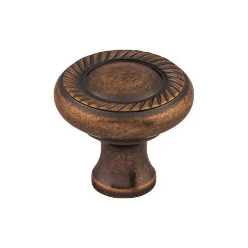 Top Knobs Swirl Cut Knob 1 1/4 Inch by Top Knobs
