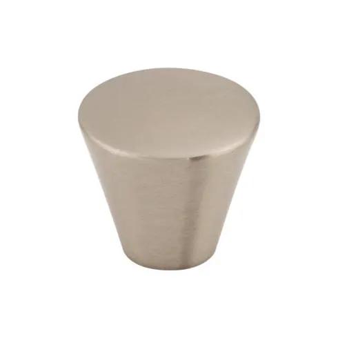 brushed satin nickel knob