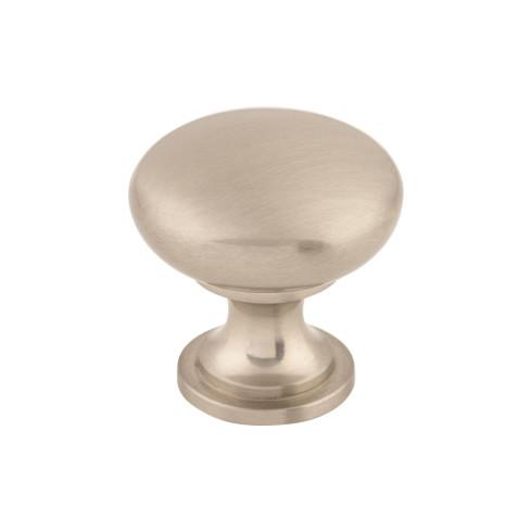 brushed satin nickel knob