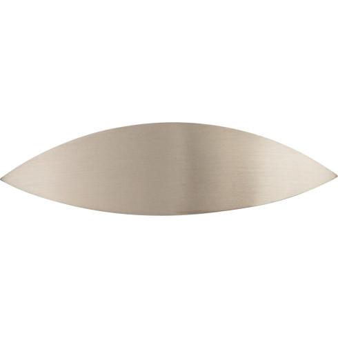 brushed satin nickel cup pull