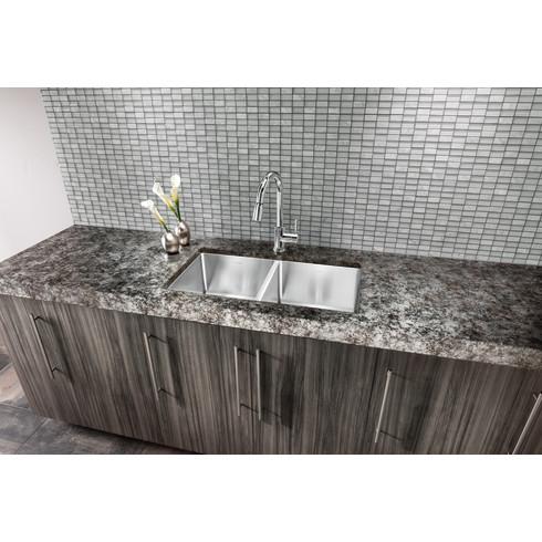 brushed satin nickel bar pull