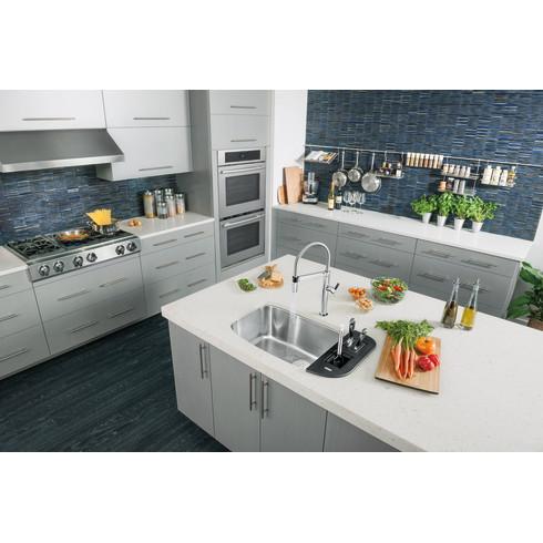 brushed satin nickel bar pull