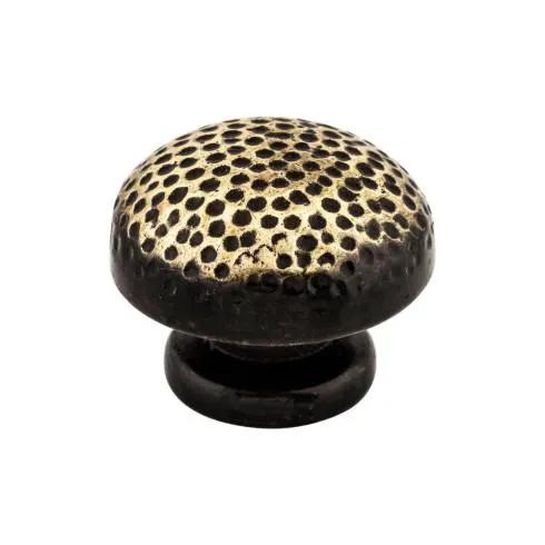 dark antique brass knob
