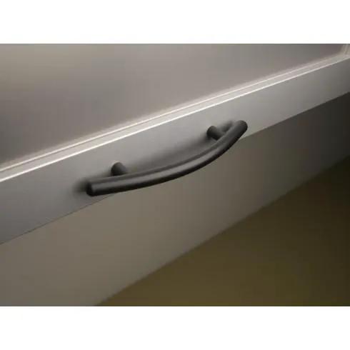 flat black bar pull