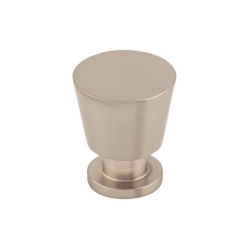 brushed satin nickel knob