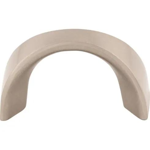 brushed satin nickel u - pull
