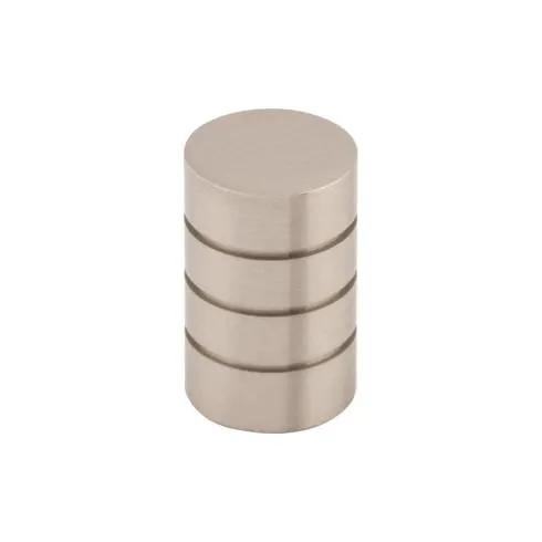 brushed satin nickel knob
