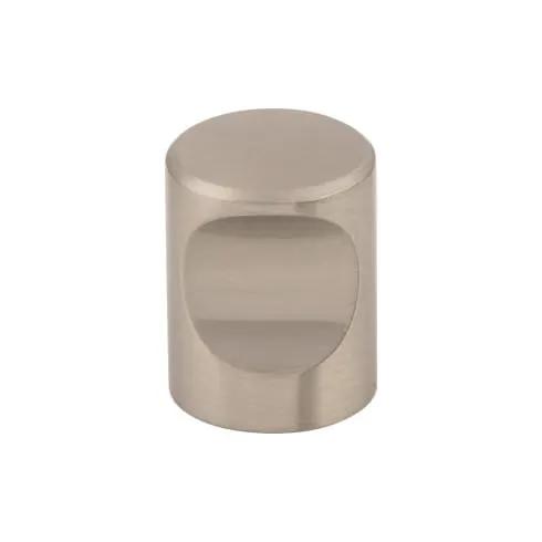 brushed satin nickel knob