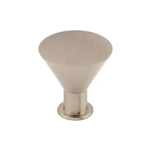 brushed satin nickel knob