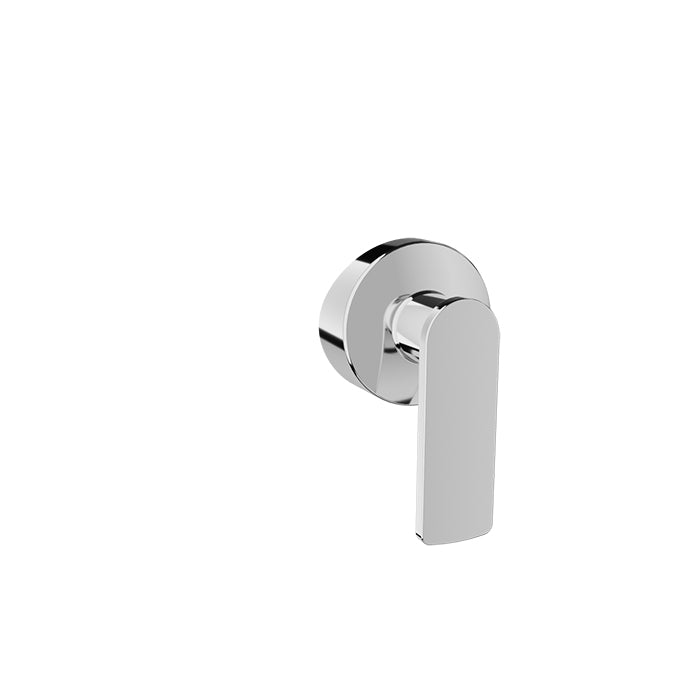chrome shower valve