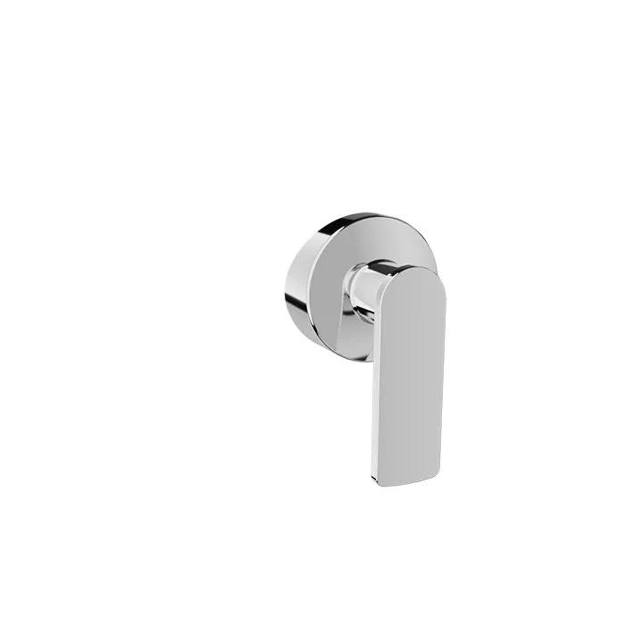 chrome shower valve