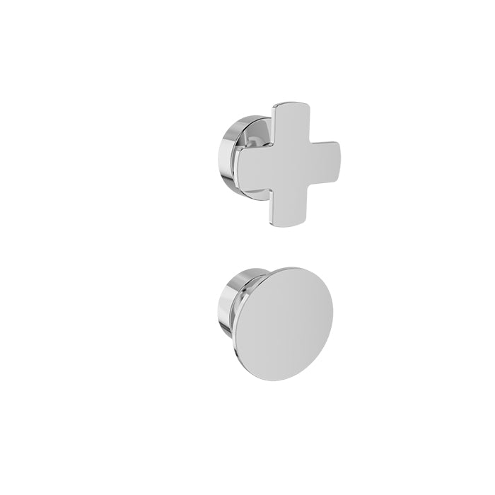 chrome thermostatic shower valve