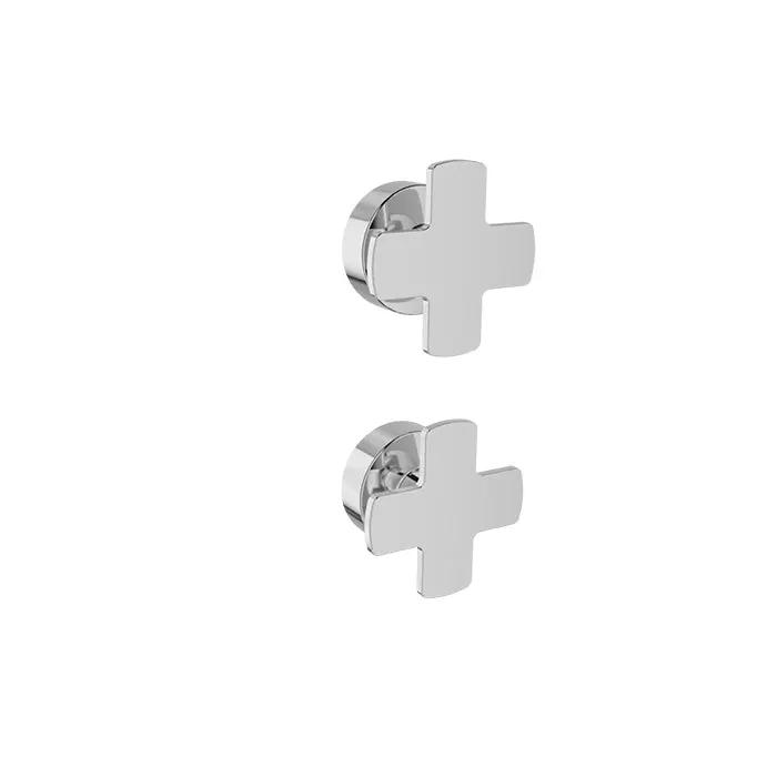 chrome thermostatic shower valve