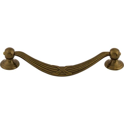 Top Knobs Ribbon & Reed Drop Pull 5 1/16 Inch (c-c) by Top Knobs