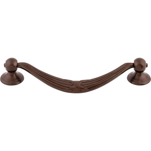Top Knobs Ribbon & Reed Drop Pull 5 1/16 Inch (c-c) by Top Knobs