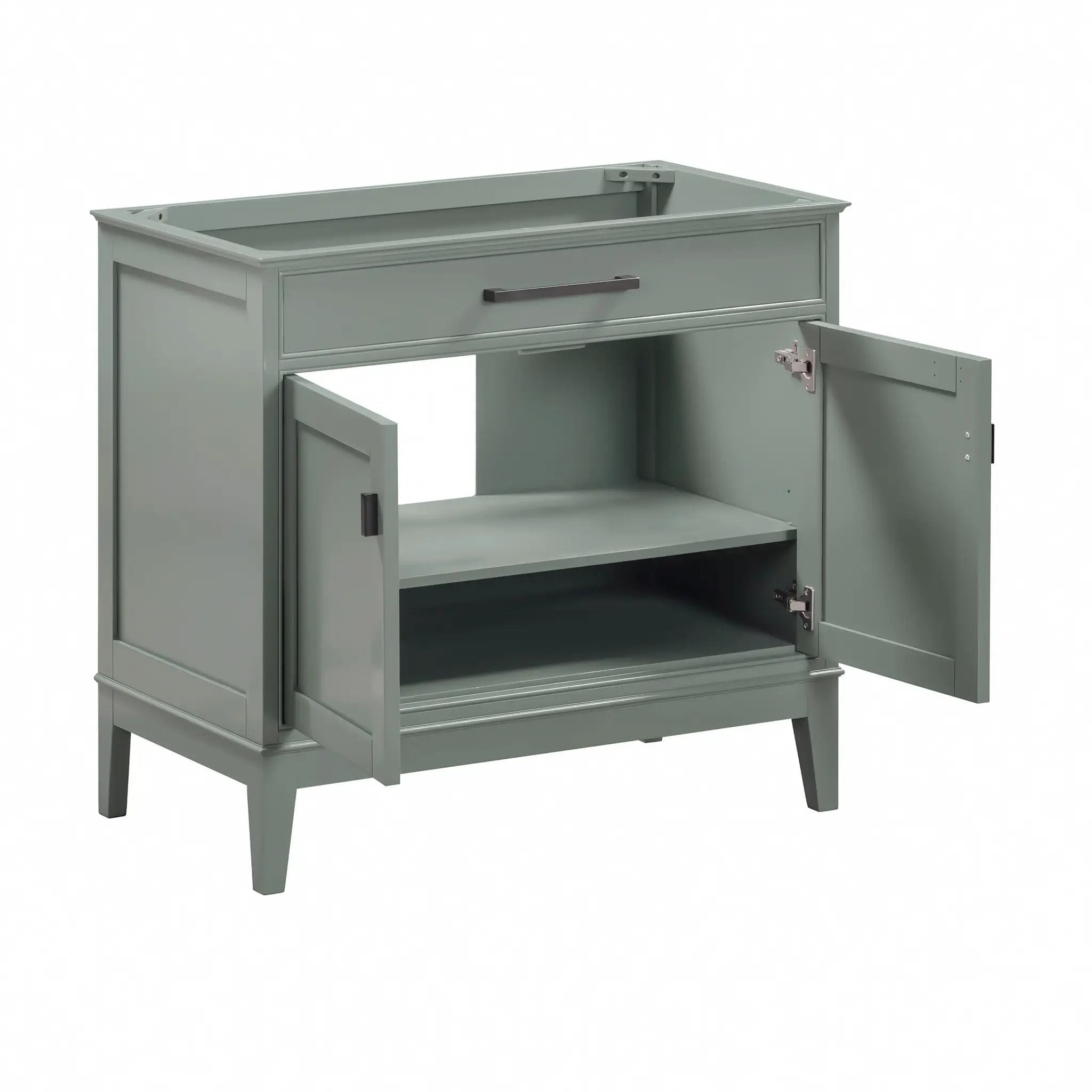 smoke green vanity base
