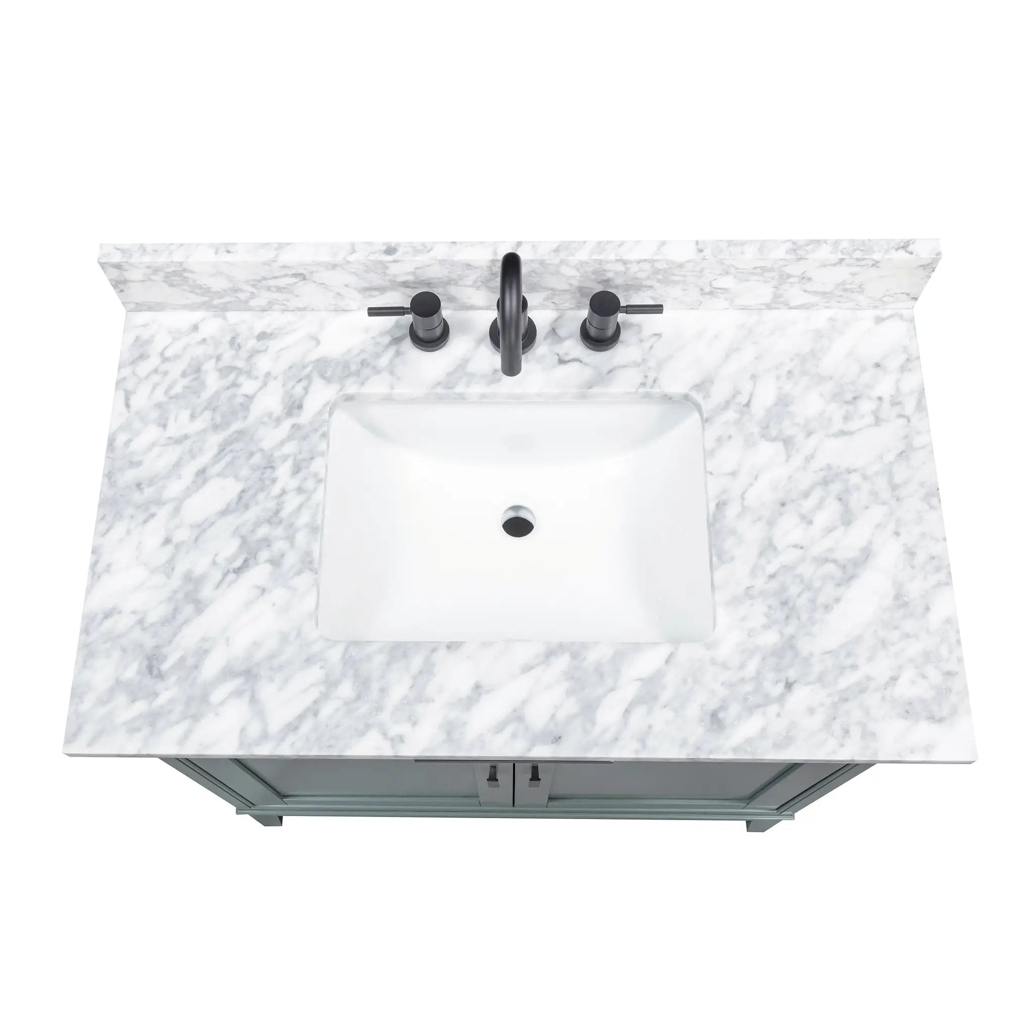 smoke green vanity set