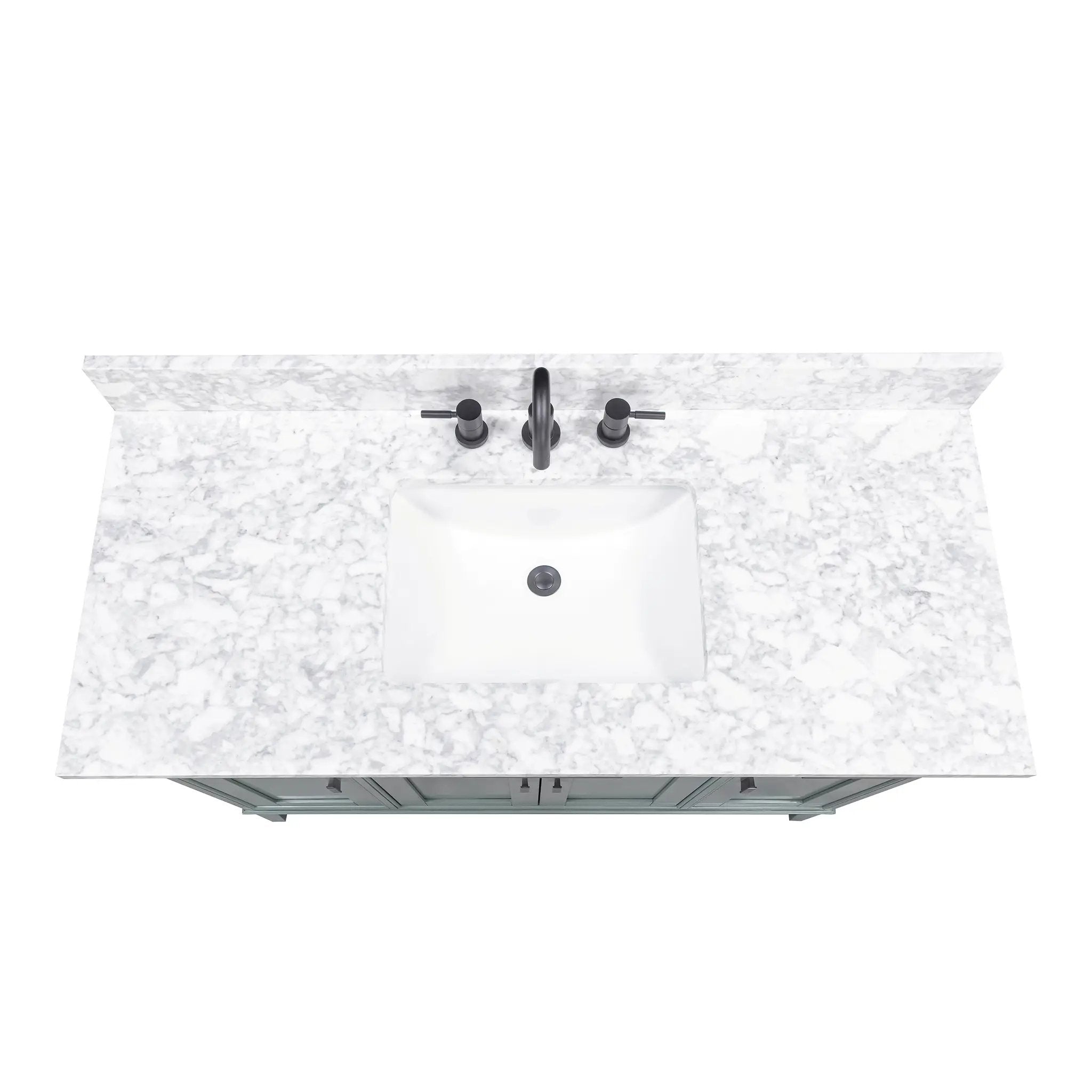 smoke green vanity set