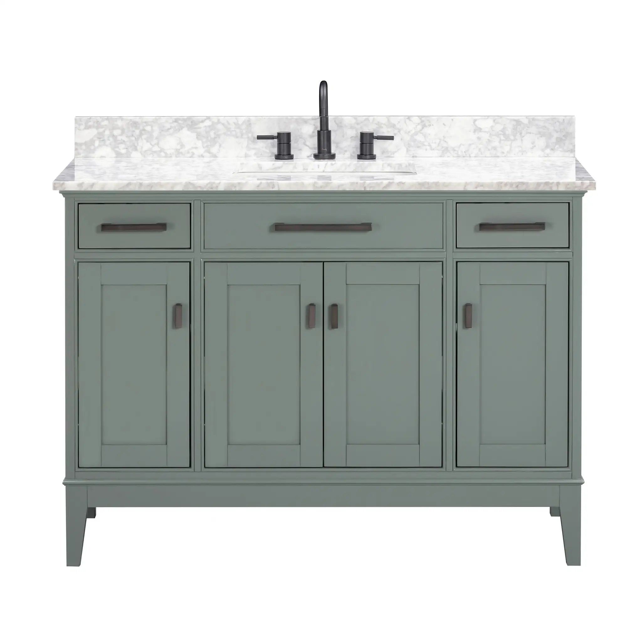 smoke green vanity set