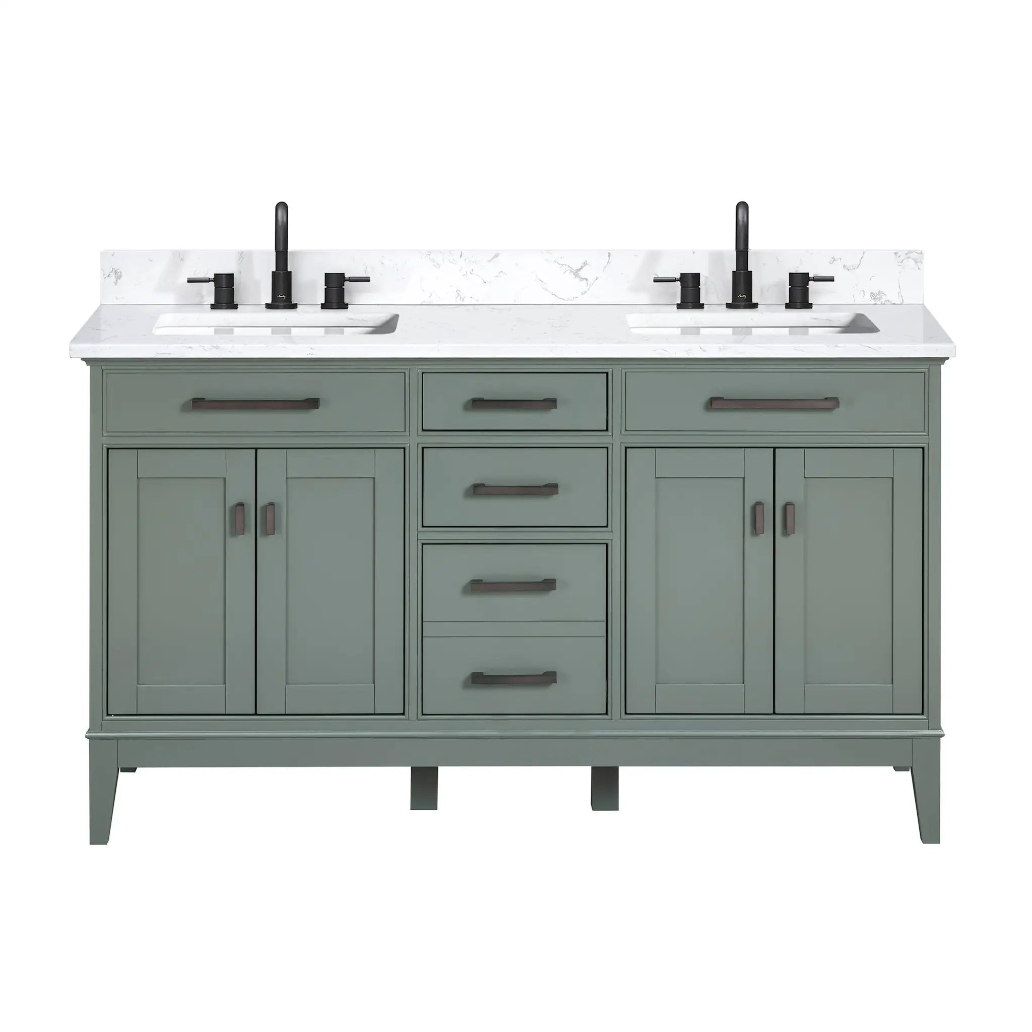 Avanity Madison 61 in. Double Sink Bathroom Vanity Set by Avanity