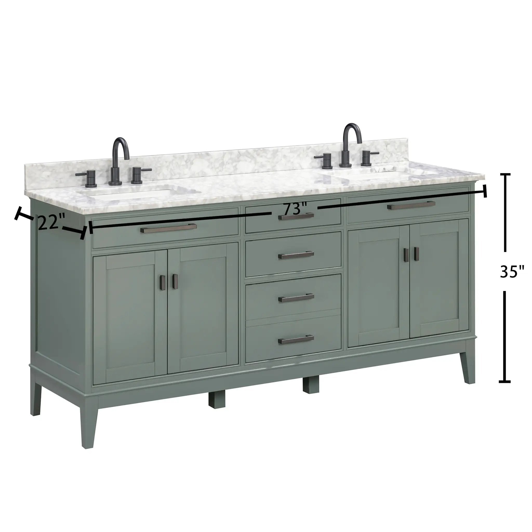 dimension image vanity set