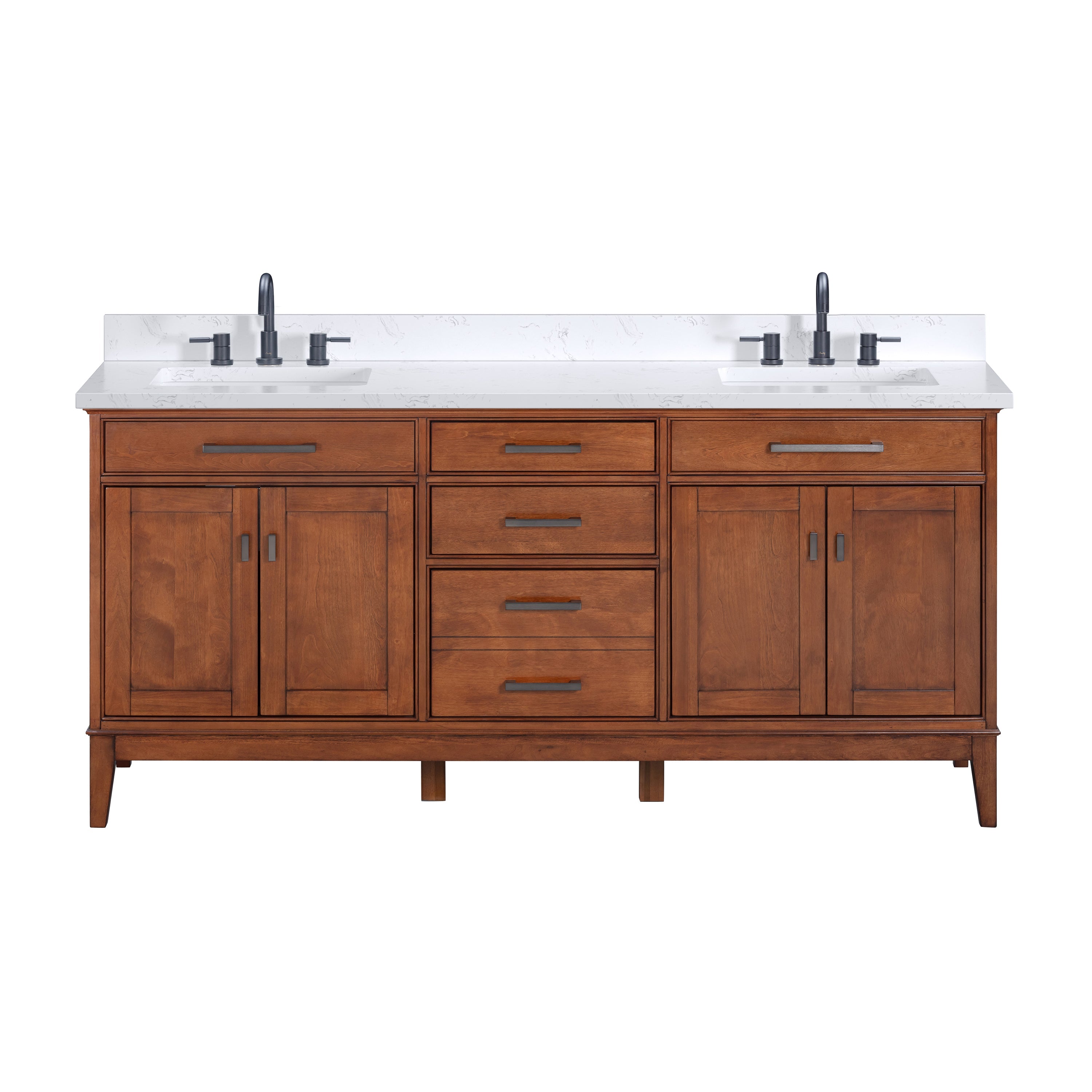 Avanity Madison 73 in. Double Sink Bathroom Vanity Set