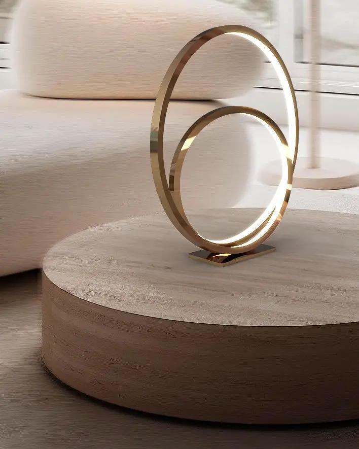 rose cooper table lamp