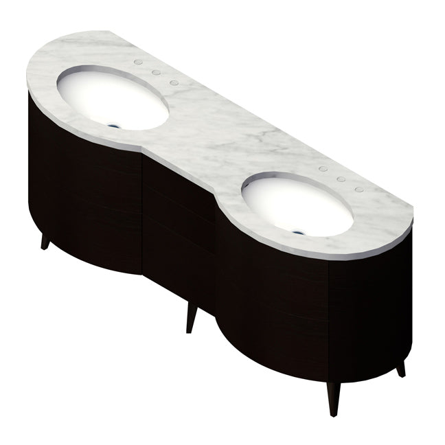 Lacava Flou 72" Floor Standing Vanity by Lacava