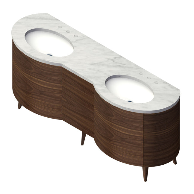 Lacava Flou 72" Floor Standing Vanity by Lacava