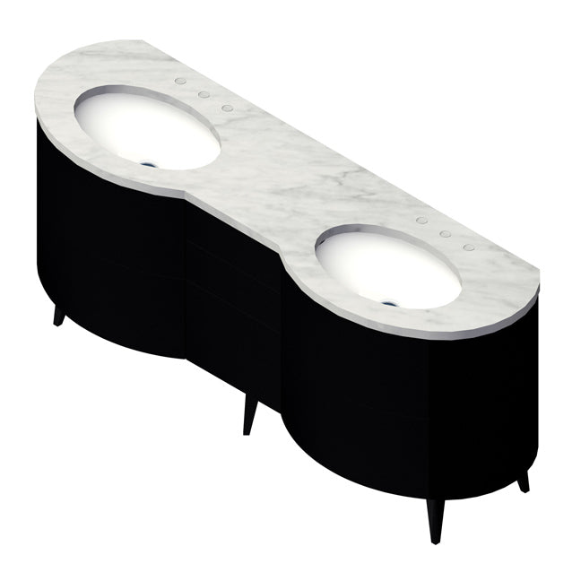 Lacava Flou 72" Floor Standing Vanity by Lacava
