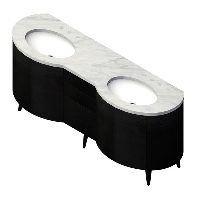 Lacava Flou 72" Floor Standing Vanity by Lacava