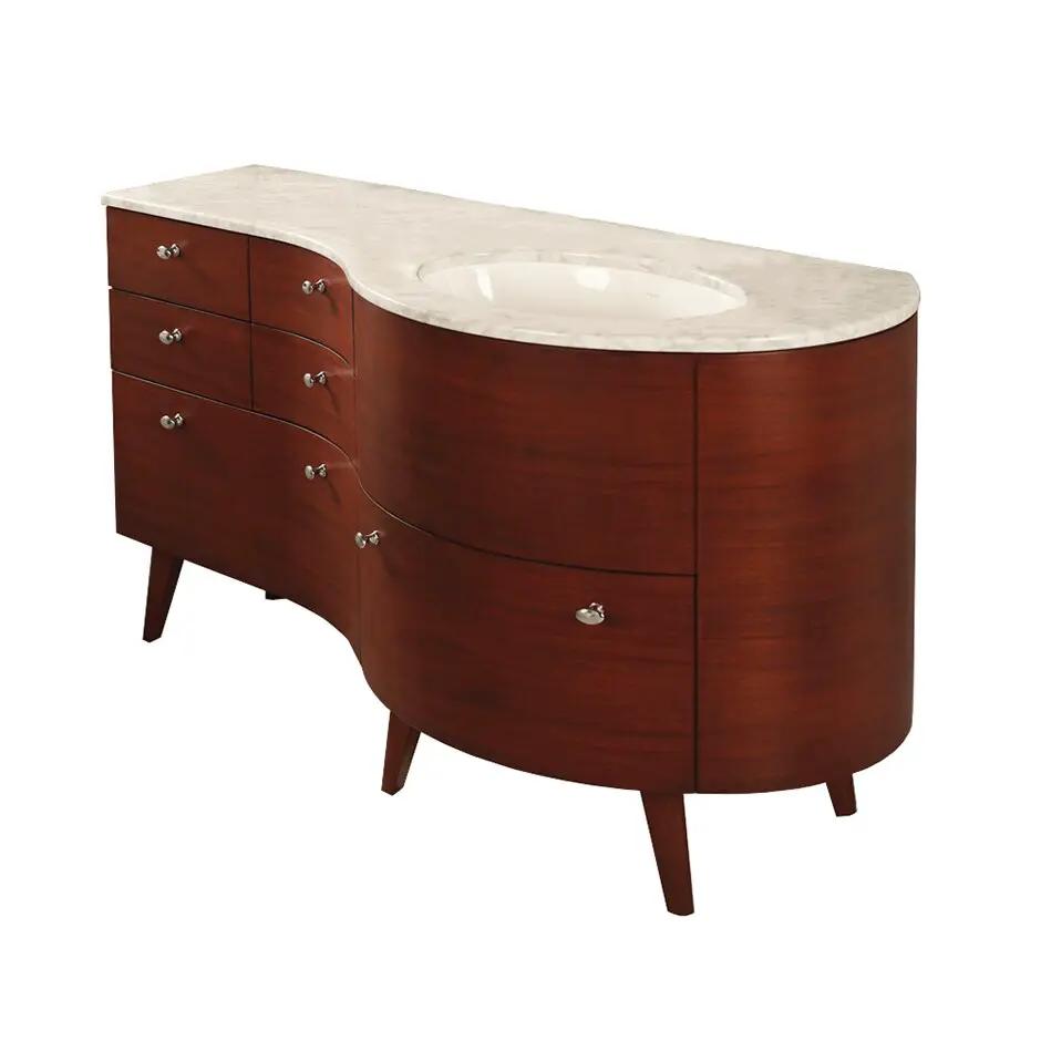 african mahogany vanity